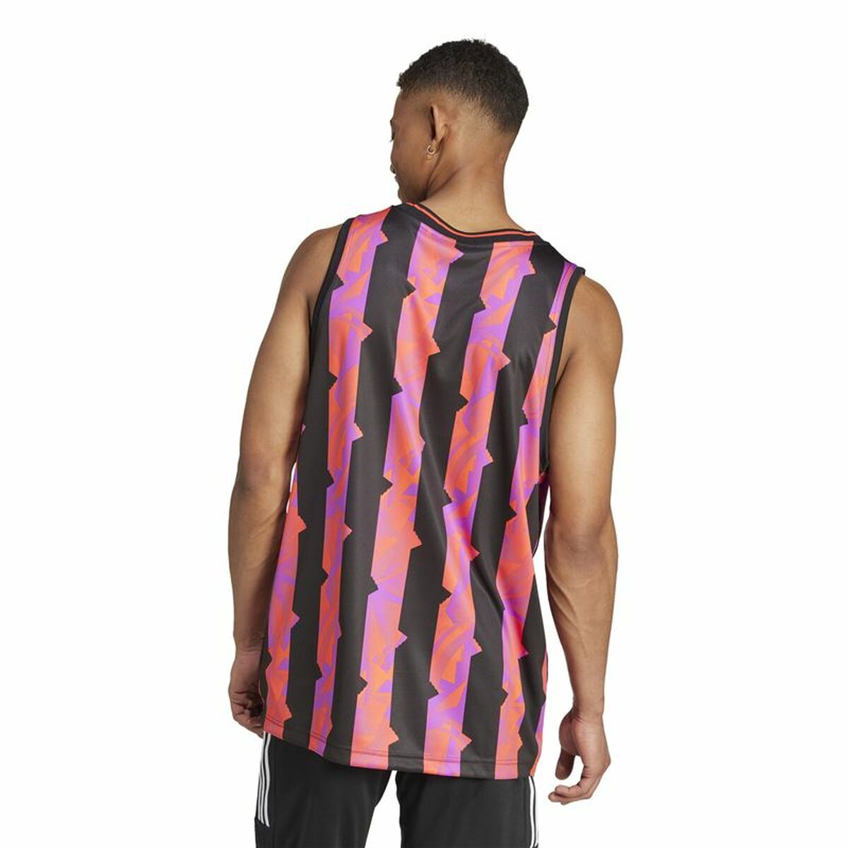 Maglia Smanicata da Uomo Adidas House Of Tiro Tank Top Viola Taglia:M - Image 4