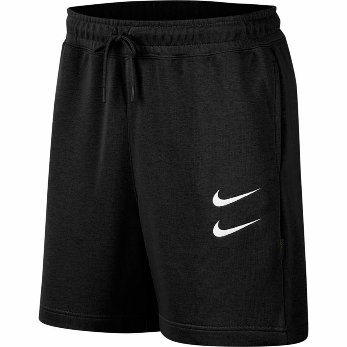Pantaloni Corti Sportivi da Uomo Nike Sportswear Swoosh Nero