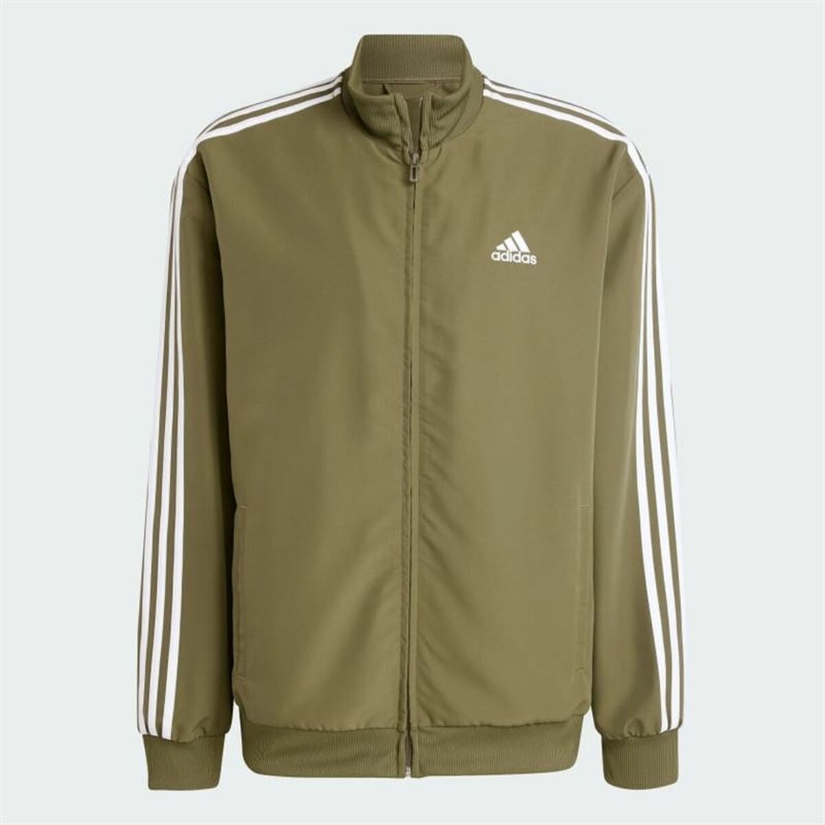 Tuta Adidas Basic 3S Woven Verde Uomo Taglia:S - Image 4