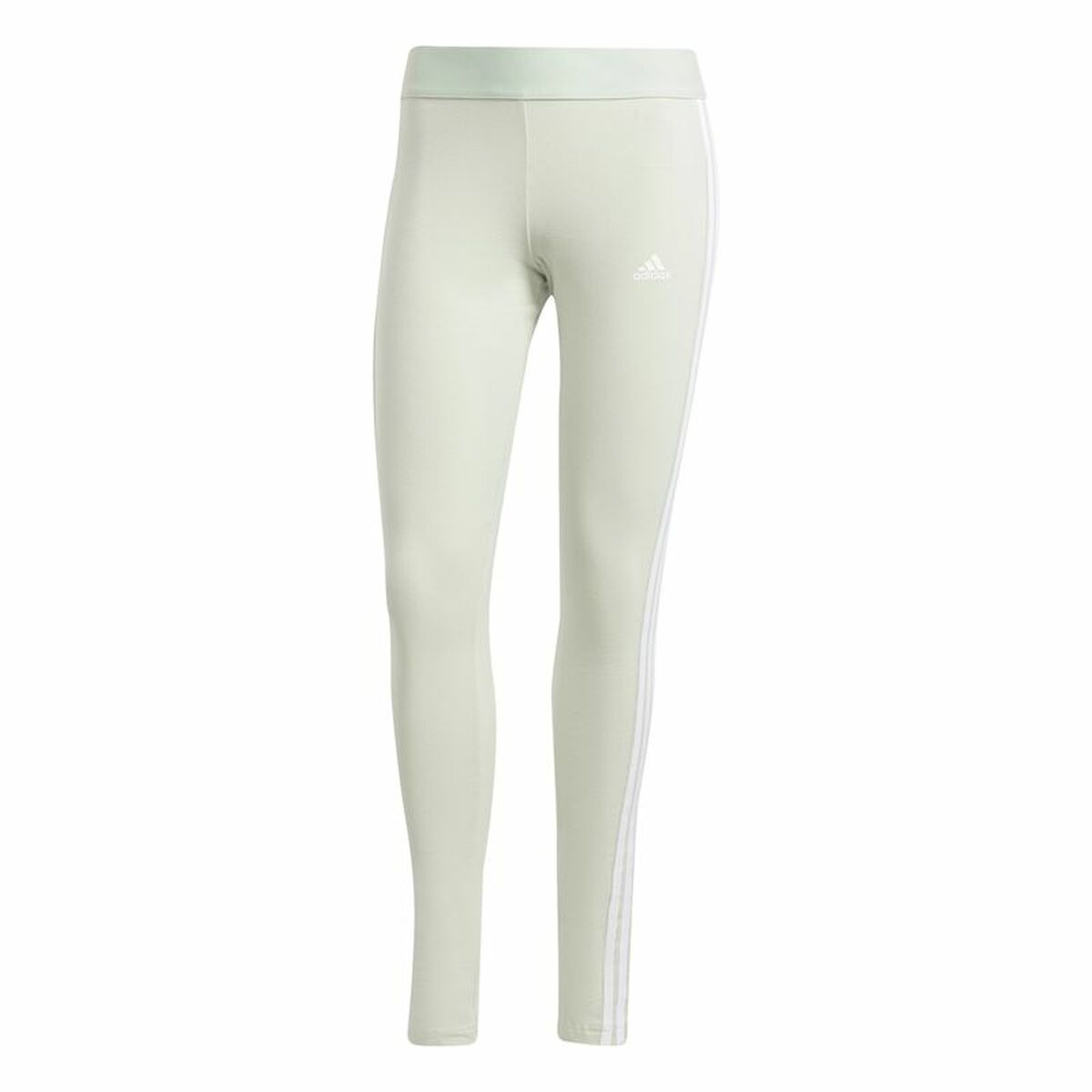Leggings Sportivo da Donna Adidas Essentials 3-Stripes Verde Taglia:L