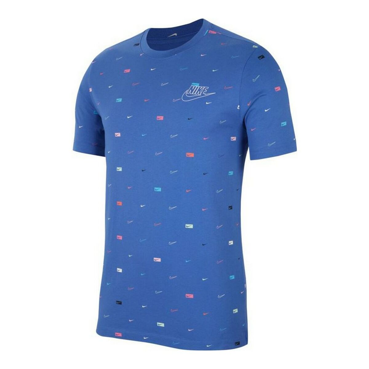 Maglia a Maniche Corte Uomo Nike Sportswear Indaco Taglia:XS
