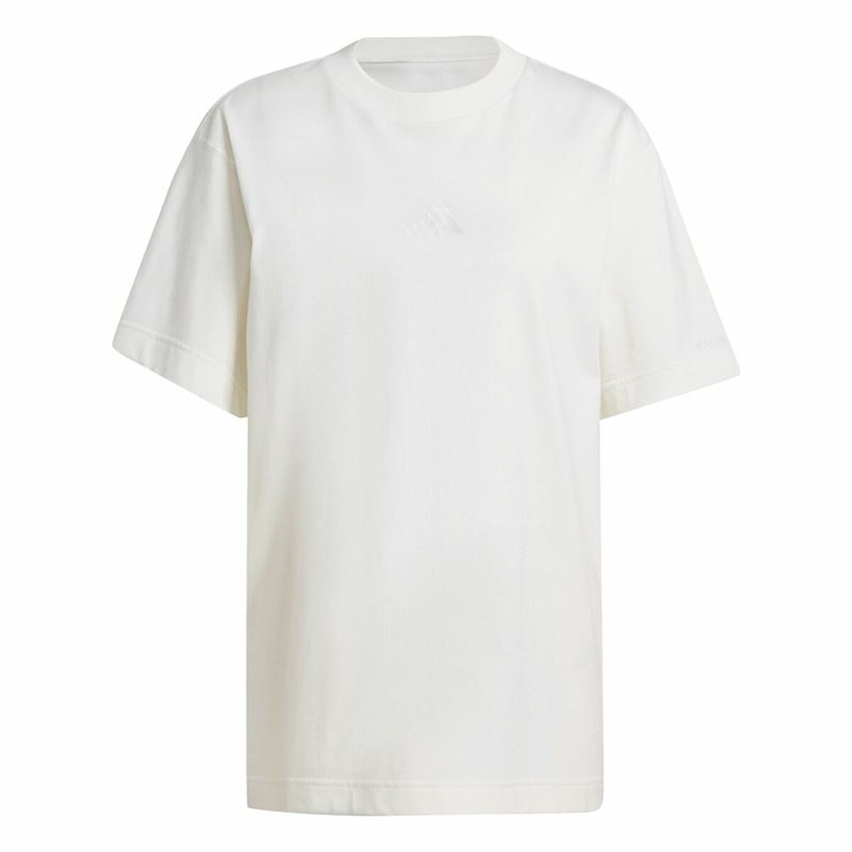 Maglia a Maniche Corte Donna Adidas All Szn Loose Bianco Taglia:L
