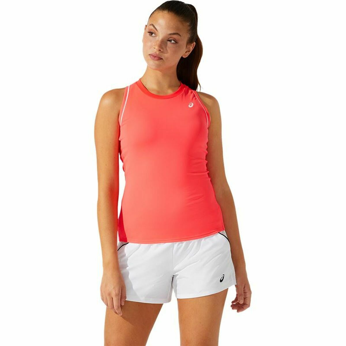 Canotta Donna Asics Court Corallo Taglia:XS