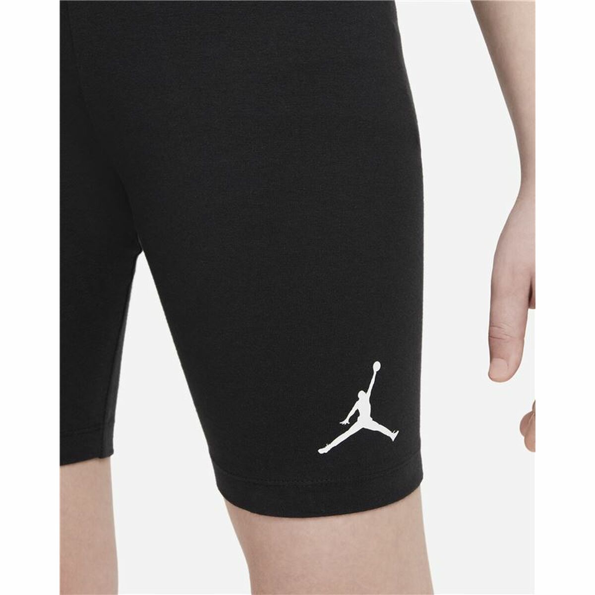 Pantaloncini Sportivi per Bambini Jordan Essentials Bike Nero Taglia:10-12 Anni - Image 4