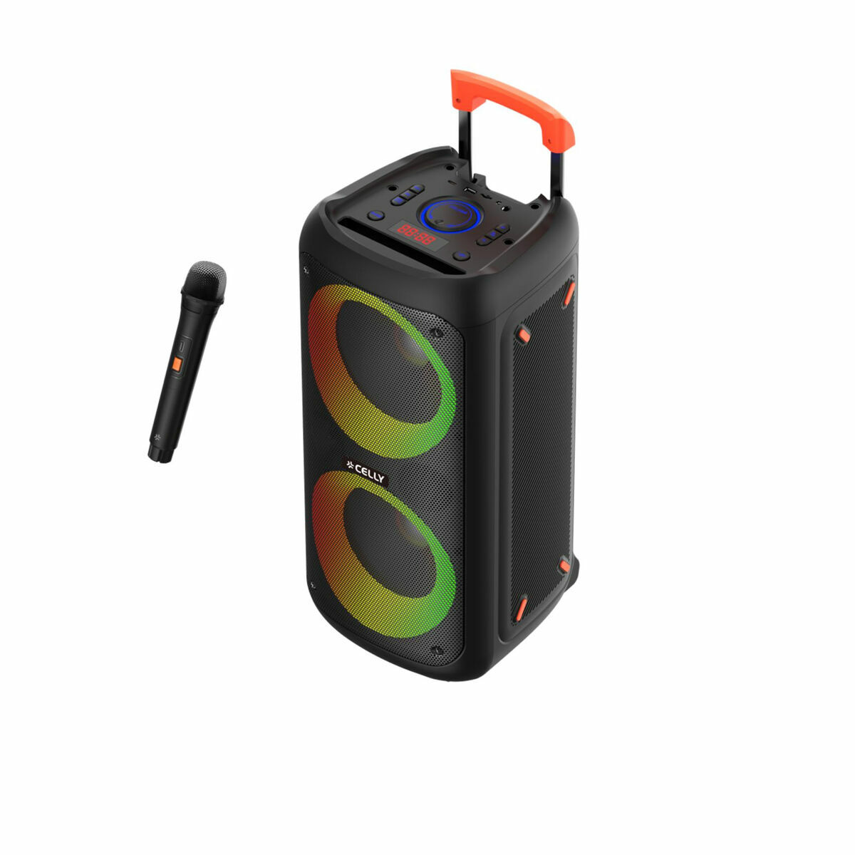 Altoparlante Bluetooth Portatile Celly PARTYSPEAKERWLM Nero 4 W