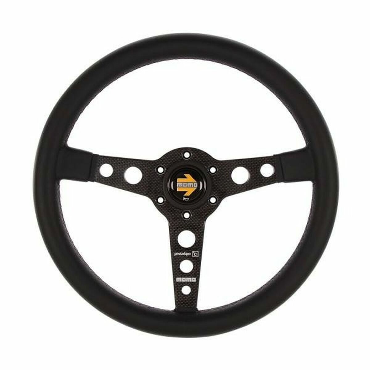 Volante Racing MOMO MOMVPROT6C350BKR Nero Ø 35 cm
