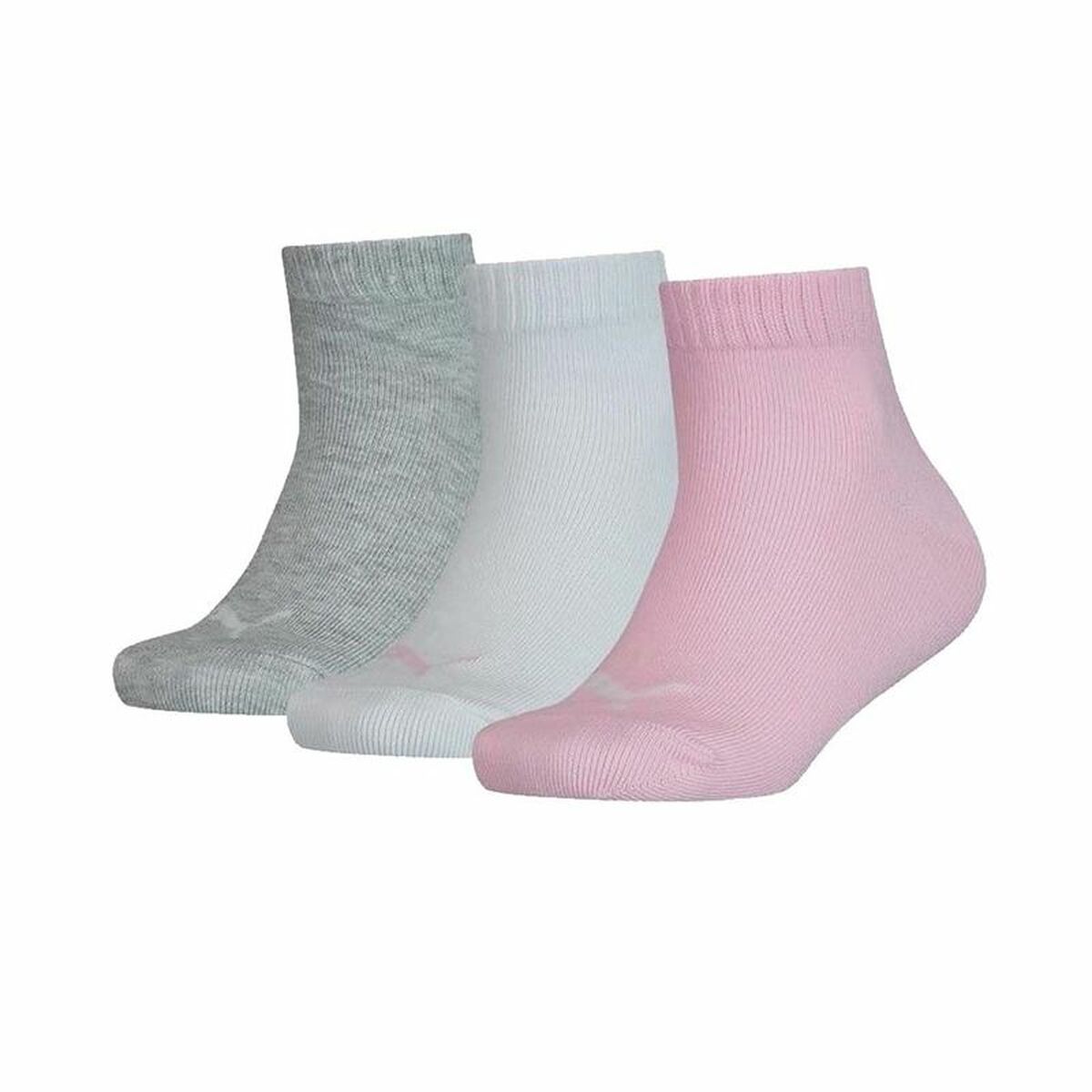 Pacco di calzini Puma Quarter  Multicolore 3 Unità Taglia Calzatura:35-38