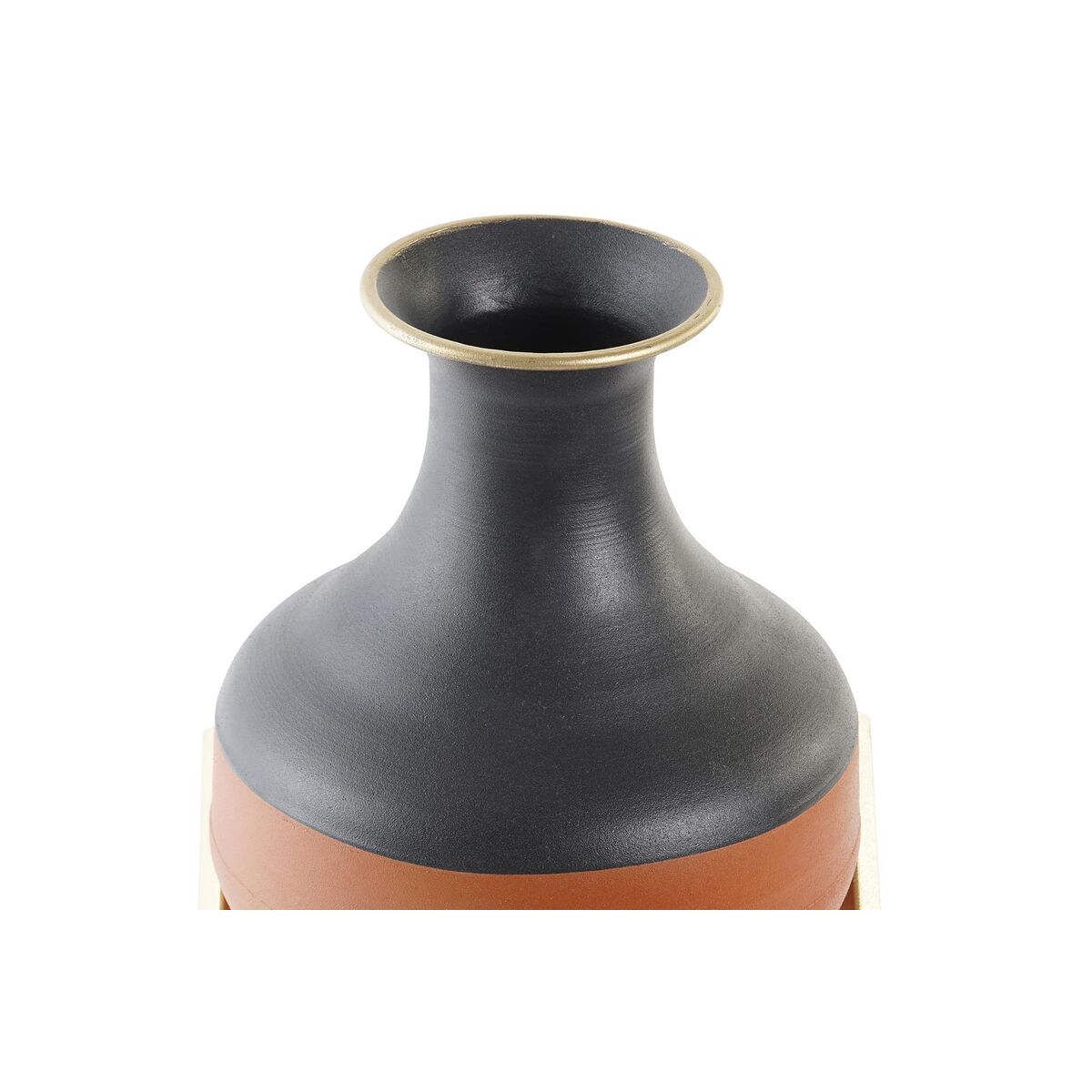 Vaso DKD Home Decor Multicolore Metallo Moderno 20 x 20 x 23 cm - Image 3
