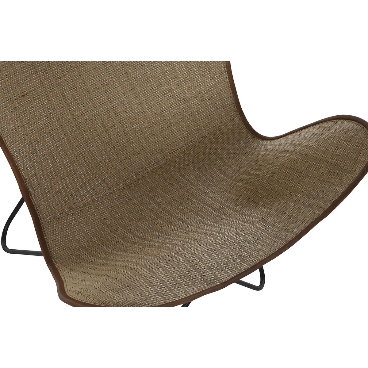Sedia DKD Home Decor Metallo Rattan (74 x 78 x 92 cm) - Image 4