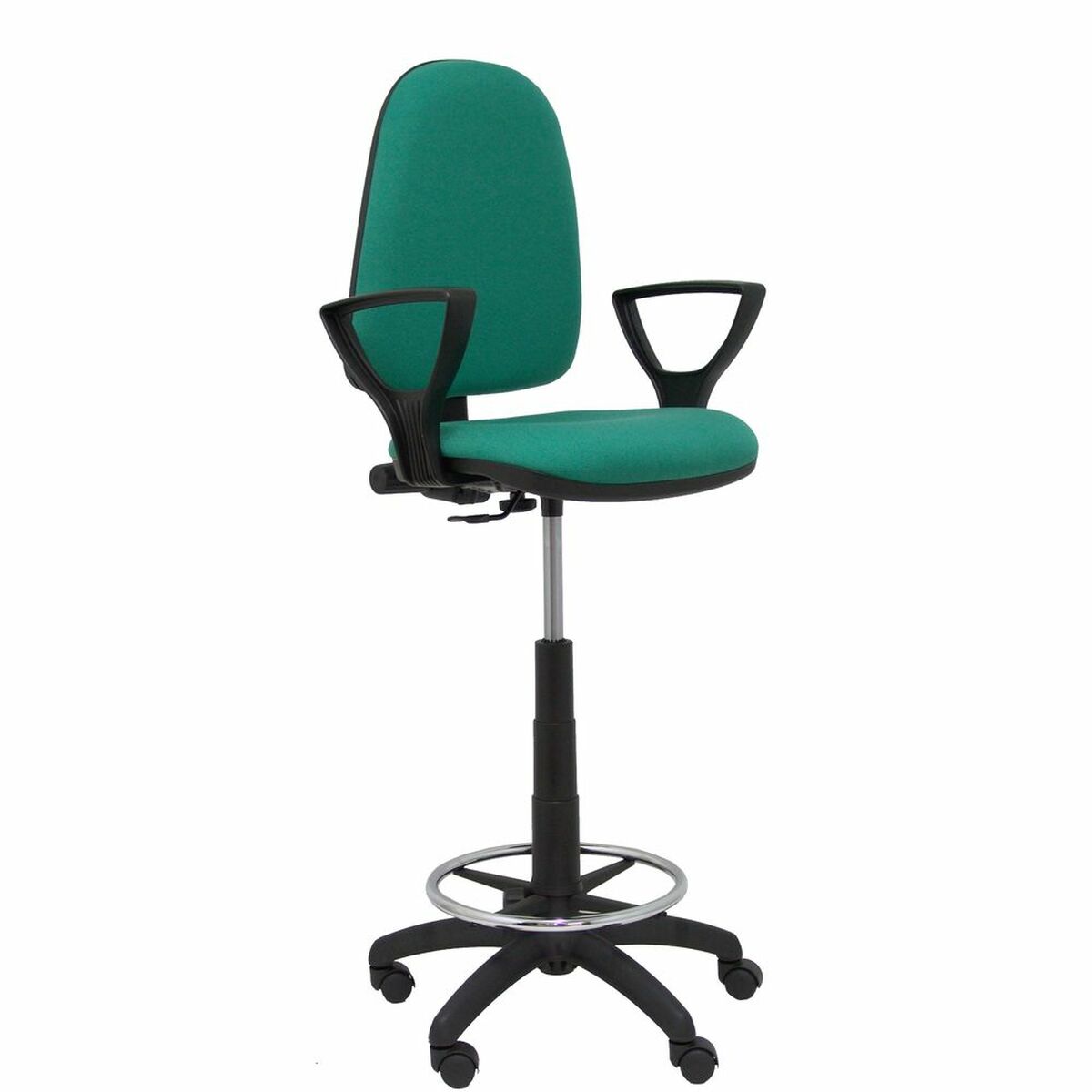 Sgabello Ayna bali Piqueras y Crespo T04CP Verde Smeraldo Metallo