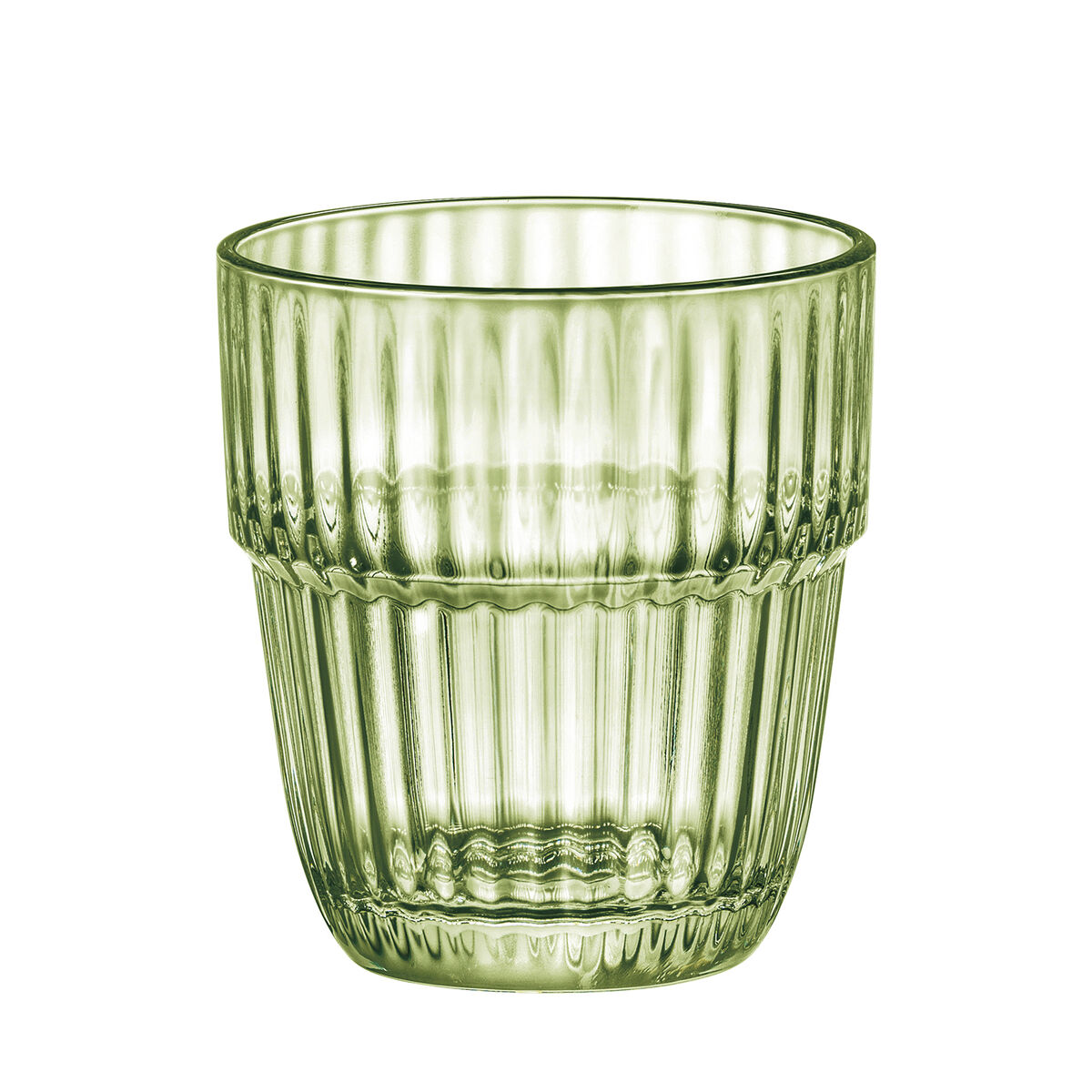 Bicchiere di acqua Bormioli Rocco Barshine Verde Vetro 300 ml (6 Unità)