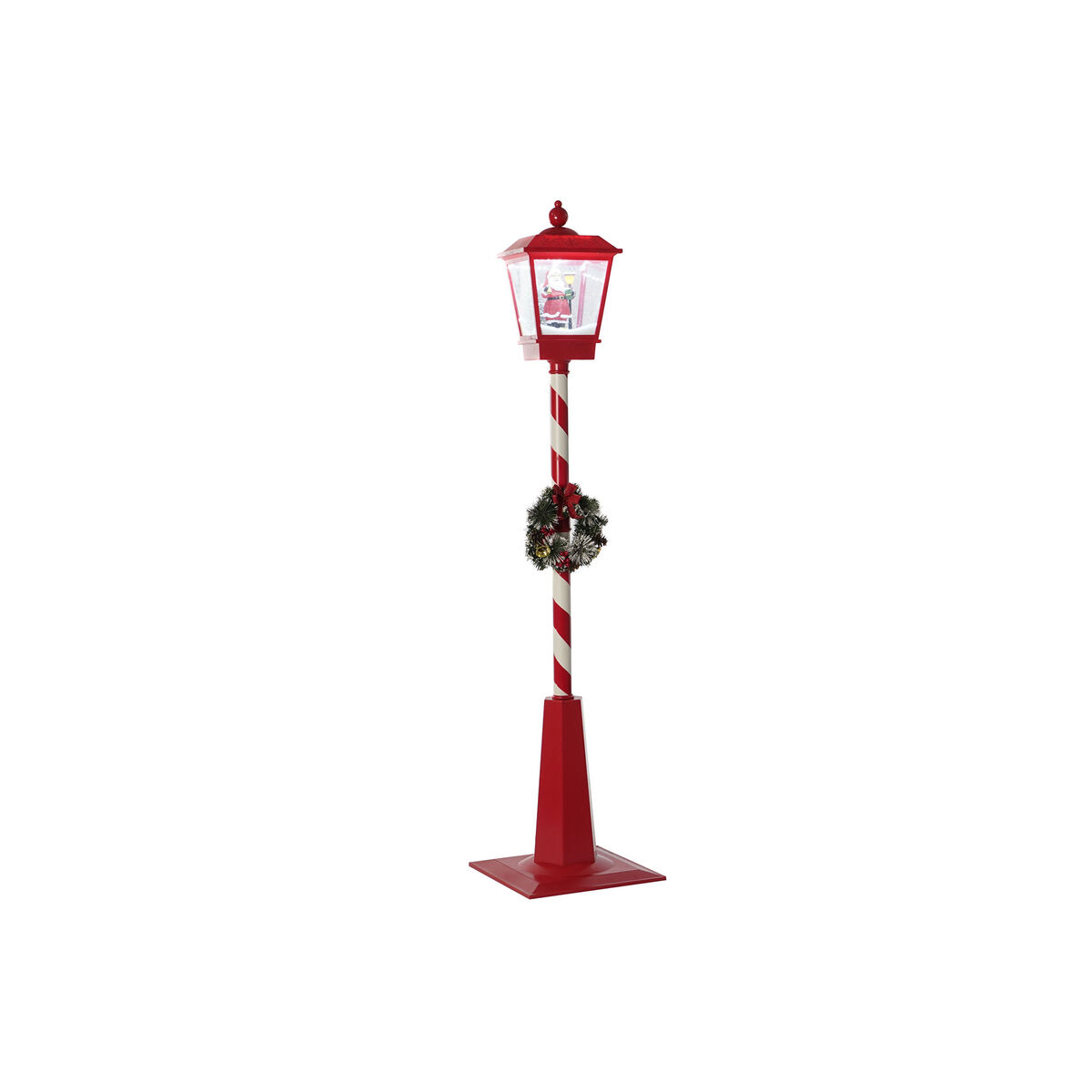 Lampioni DKD Home Decor Bianco Rosso 30 x 30 x 180 cm