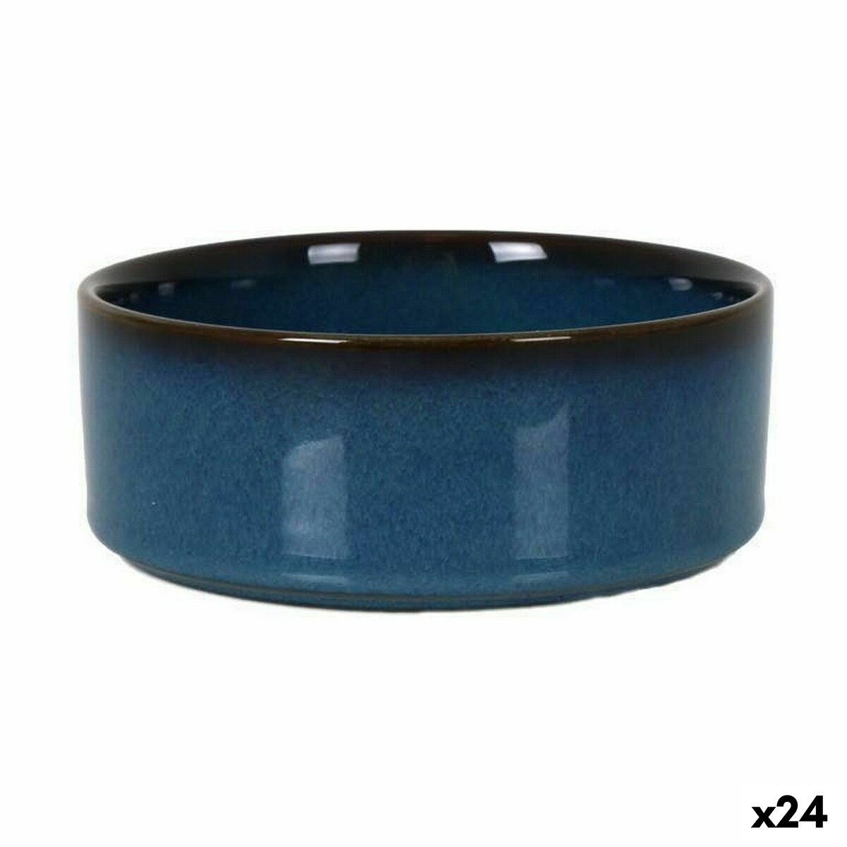 Set da Aperitivo La Mediterránea Chester Azzurro 10 x 10 x 4 cm (24 Unità)