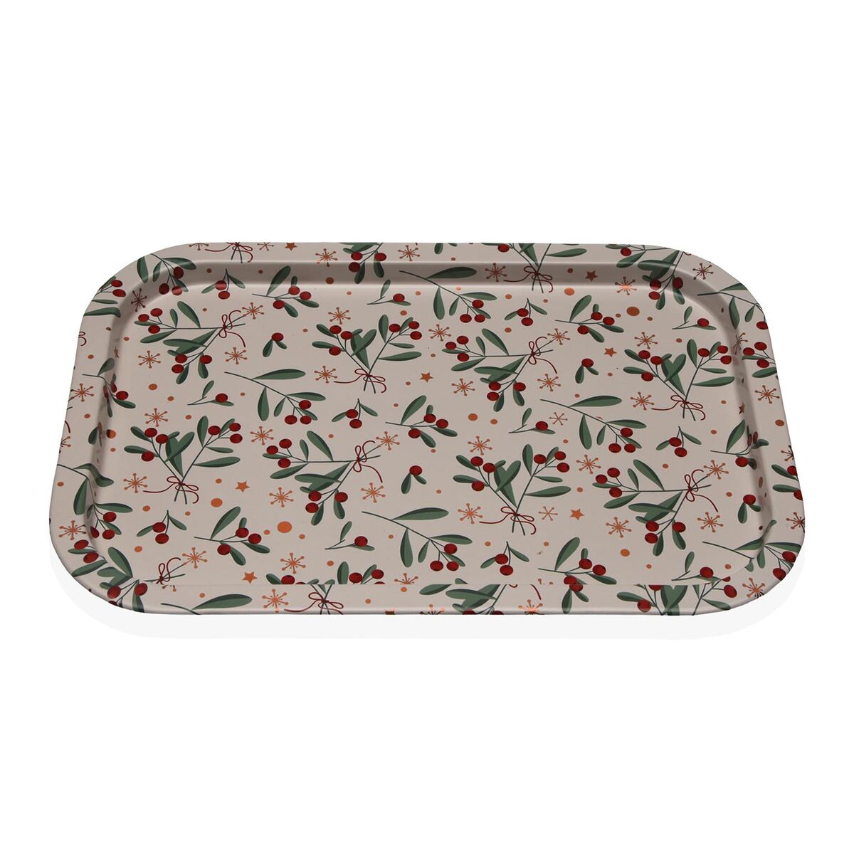 Vassoio Versa Metallo 23 X 1,5 X 34 CM Bacche
