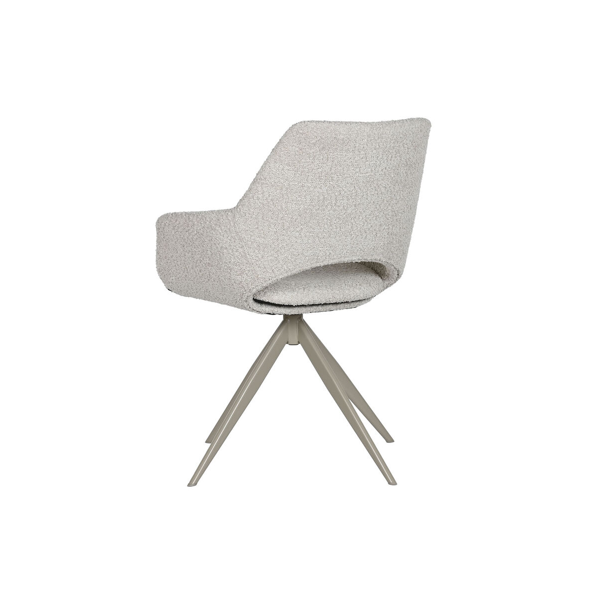 Sedia da Sala da Pranzo Home ESPRIT Beige 61 x 60 x 82 cm - Image 3