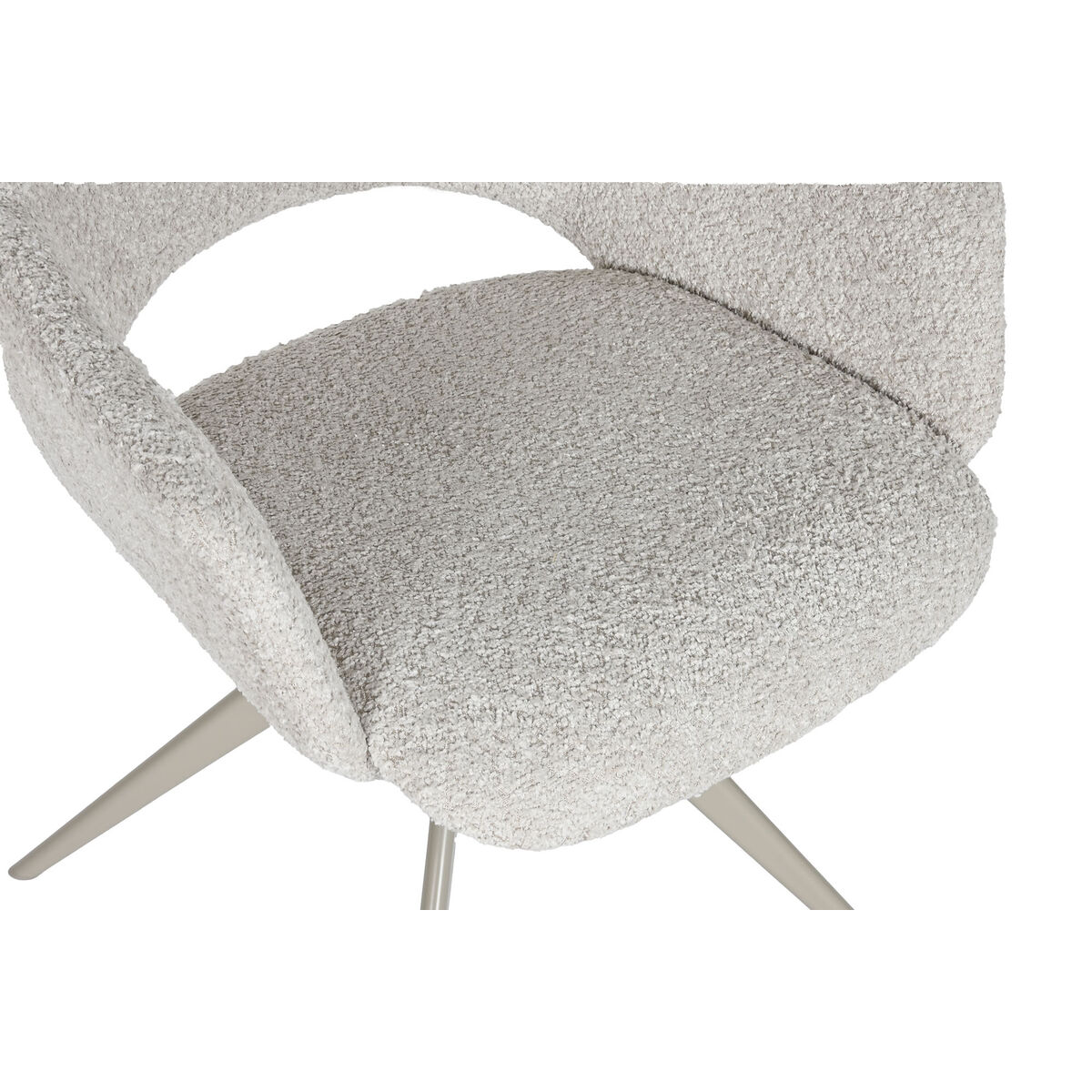 Sedia da Sala da Pranzo Home ESPRIT Beige 61 x 60 x 82 cm - Image 4