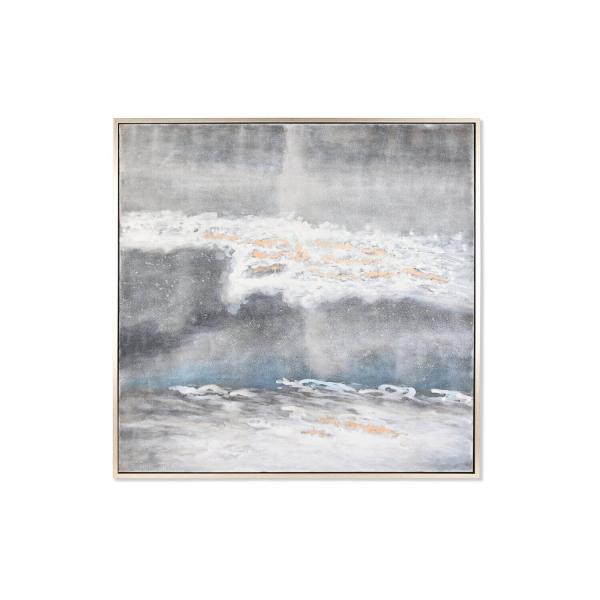Tela DKD Home Decor Astratto Moderno (131 x 3,8 x 131 cm)