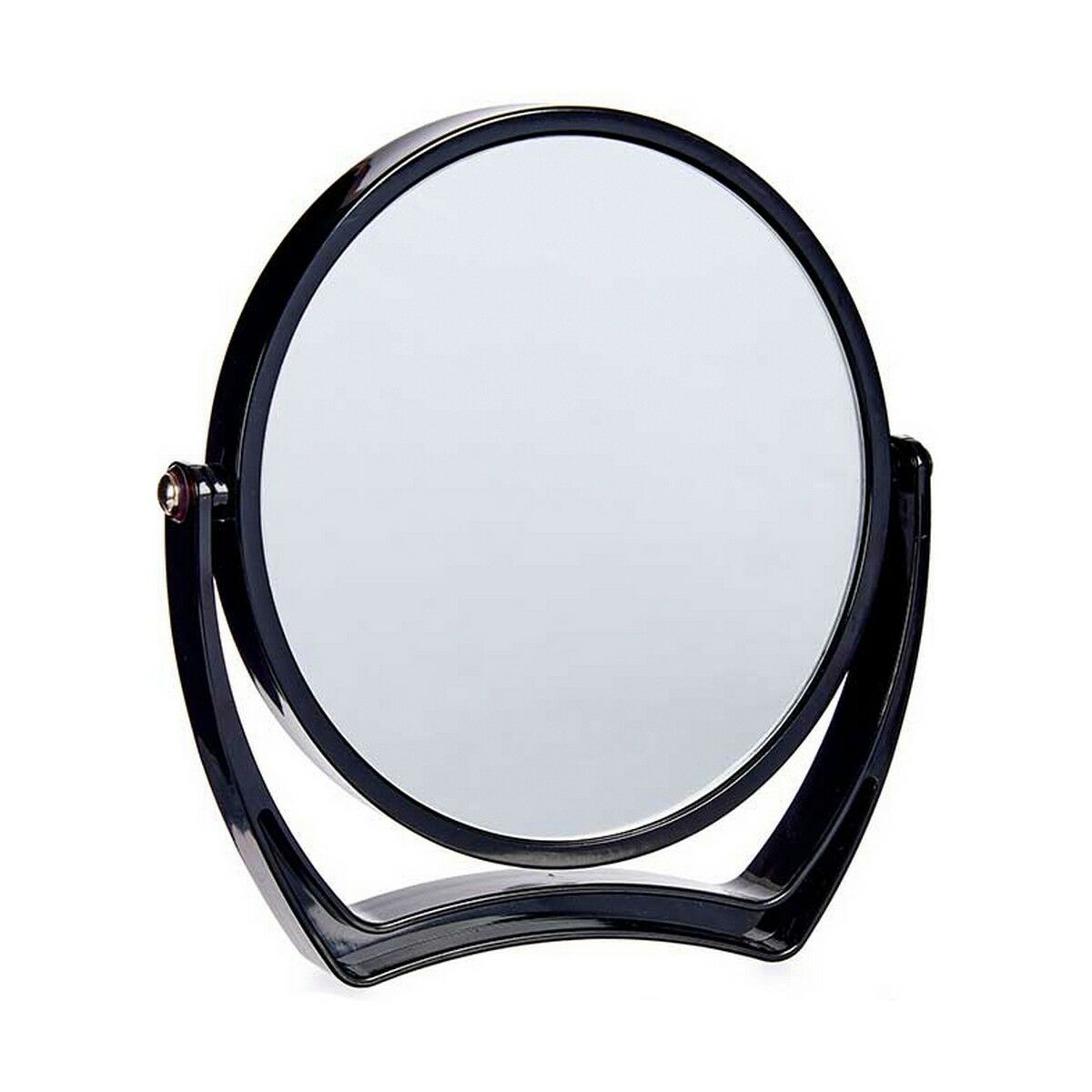 Specchio Ingranditore Cristallo Plastica 19 x 18,7 x 2 cm Colore:Nero