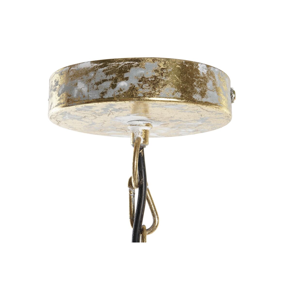 Lampadario DKD Home Decor Grigio 220 V 50 W (33 x 33 x 40 cm) - Image 4