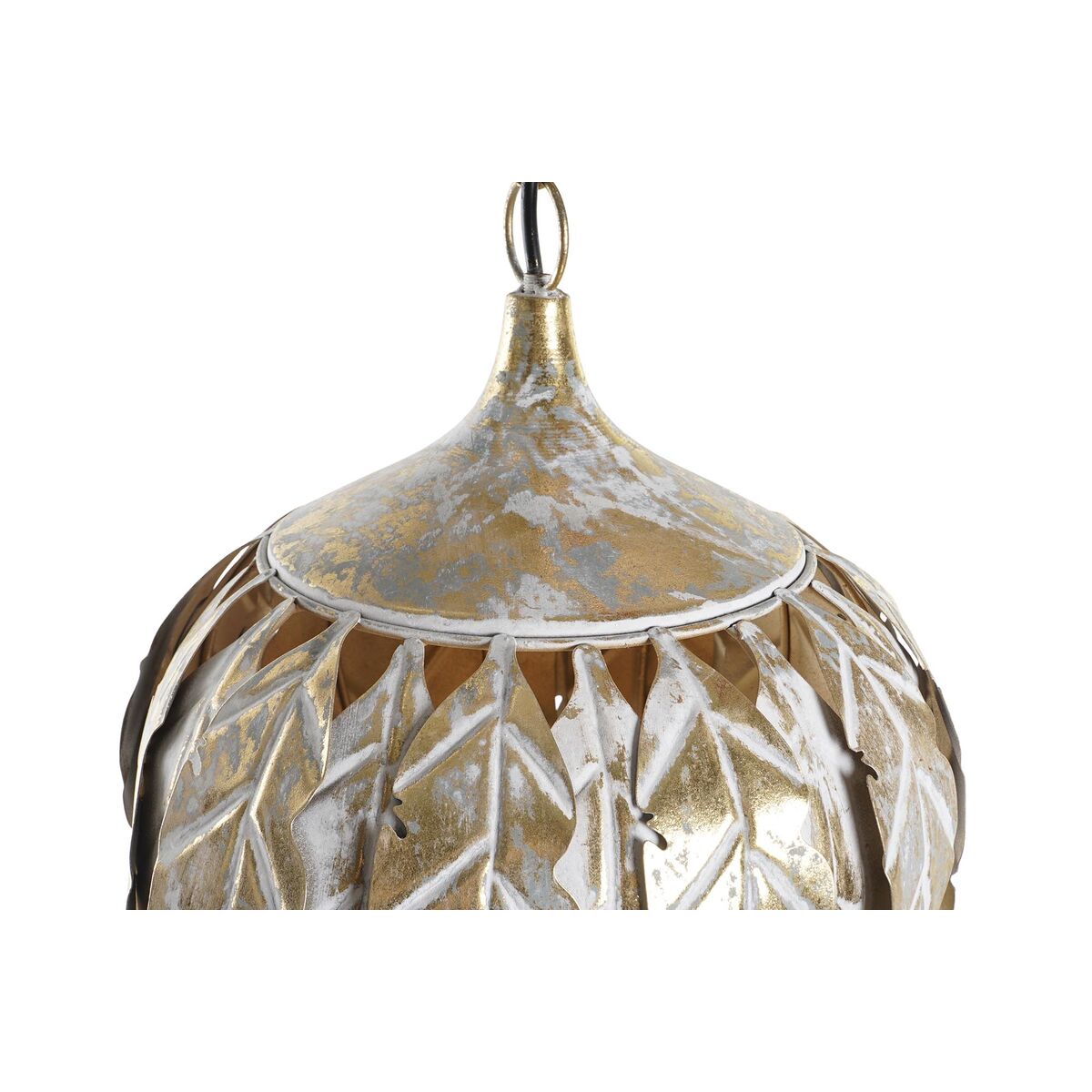 Lampadario DKD Home Decor Grigio 220 V 50 W (33 x 33 x 40 cm) - Image 3