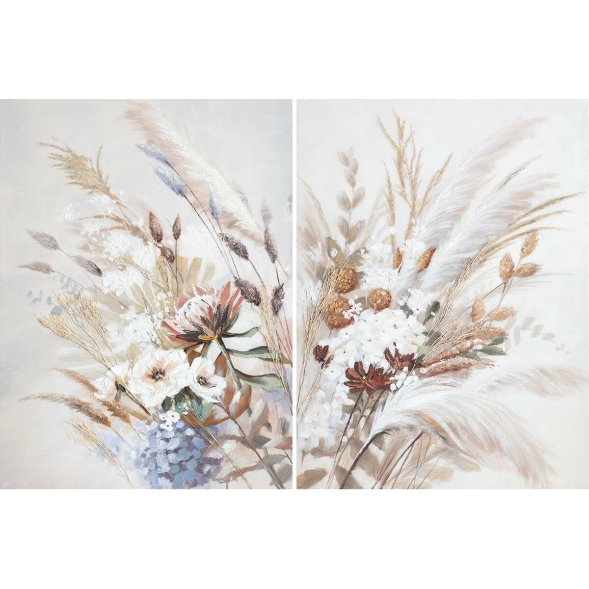 Tela DKD Home Decor Pino Tela 90 x 3,7 x 120 cm