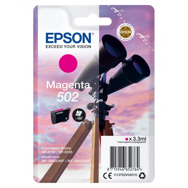 Cartuccia d'inchiostro compatibile Epson C13T02V Capacità:3,3 ml Colore:Magenta