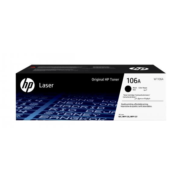 Toner Originale HP W1106A Nero 1000 Pagine (1 Unità)