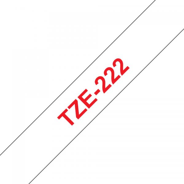 Nastro Laminato per Etichettatrici Brother TZE222               8 m