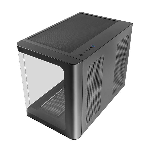 Case computer desktop ATX Mars Gaming MCFUSIONM Nero