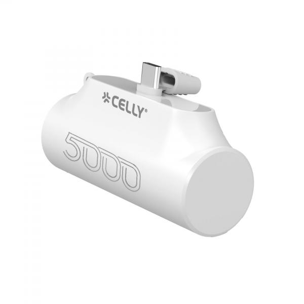 Powerbank Celly PBC5000WH Nero 5000 mAh