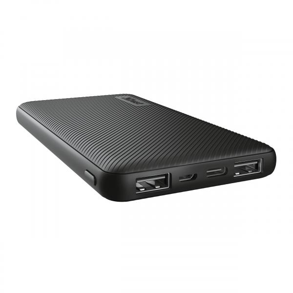Power Bank con Doppia USB Trust Primo Nero 10000 mAh
