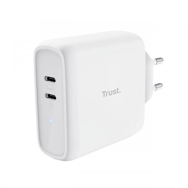 Caricabatterie da Parete Trust 25381 65 W Bianco (1 Unità)