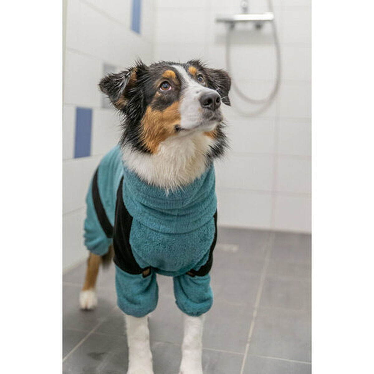 Accappatoio per cane Trixie Azzurro XS - Image 3