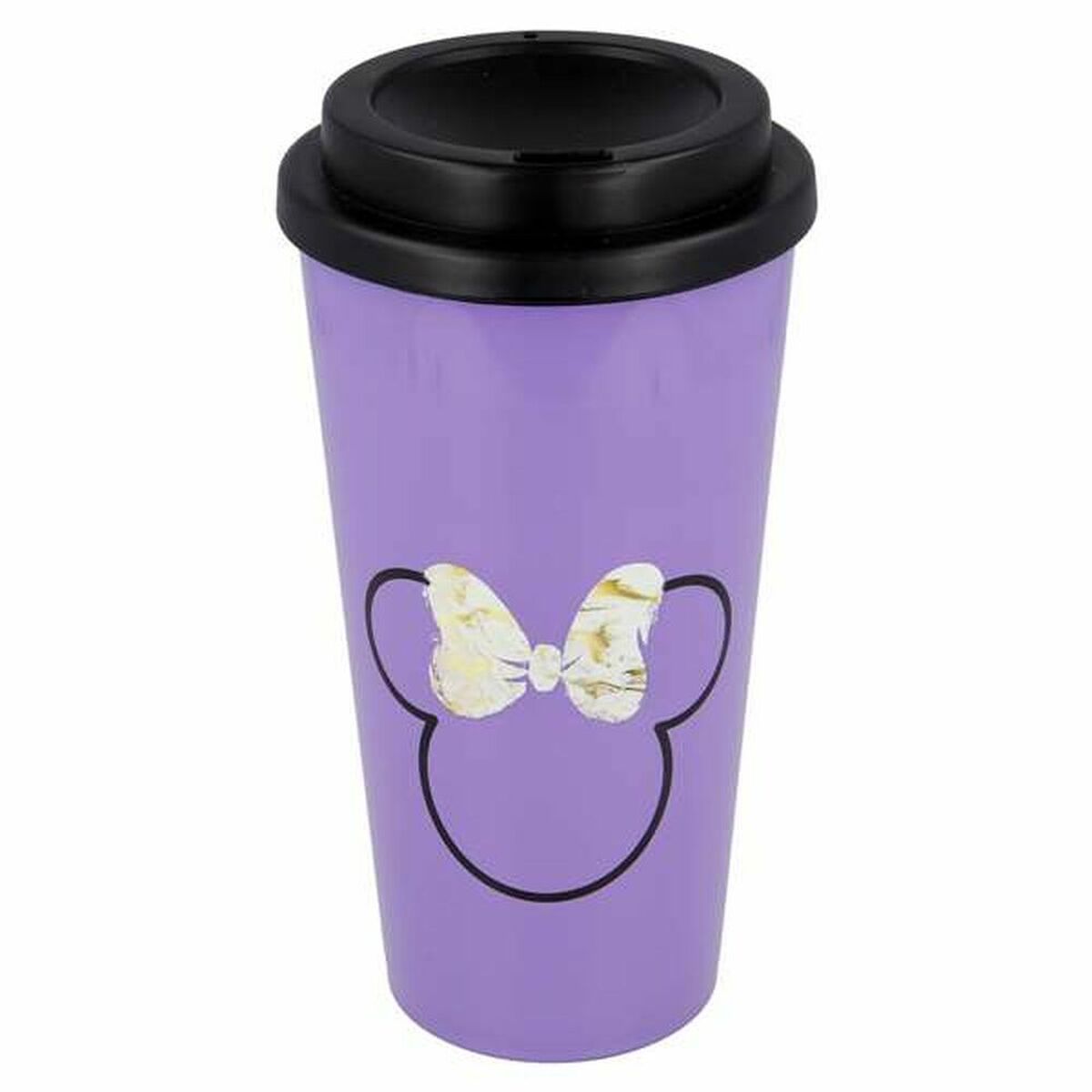 Bicchiere con Tappo Minnie Mouse 01049 (520 ml)