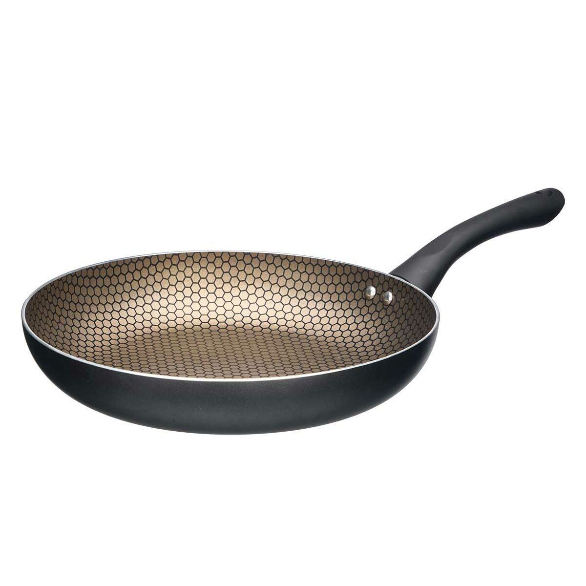 Padella antiaderente Kinvara Nero Alluminio Bachelite Induzione 28 cm