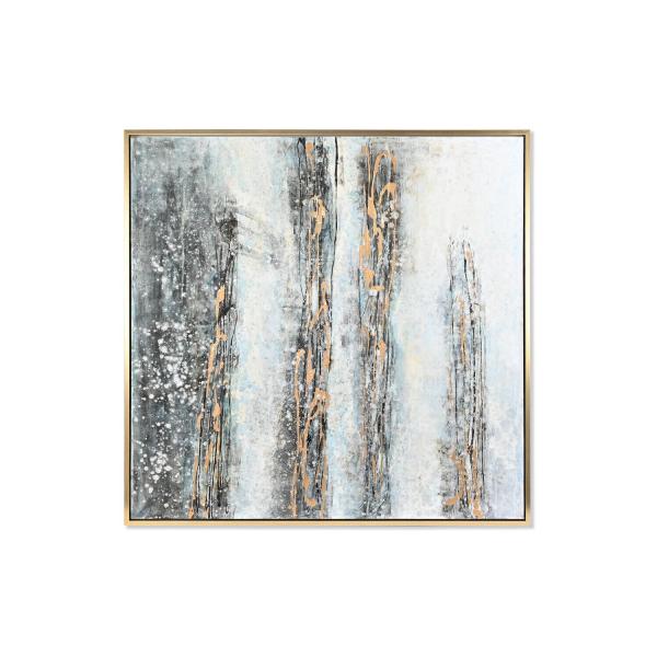 Tela DKD Home Decor polistirene Tela 131 x 4 x 131 cm