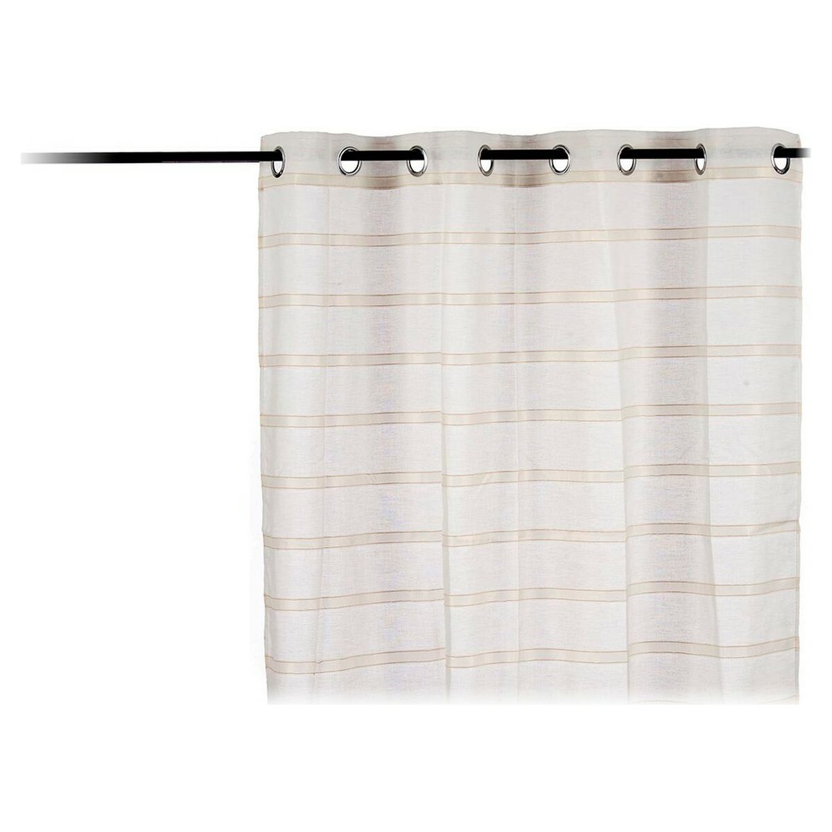 Tenda Gift Decor Beige 140 x 0,1 x 260 cm Tenda pura Righe