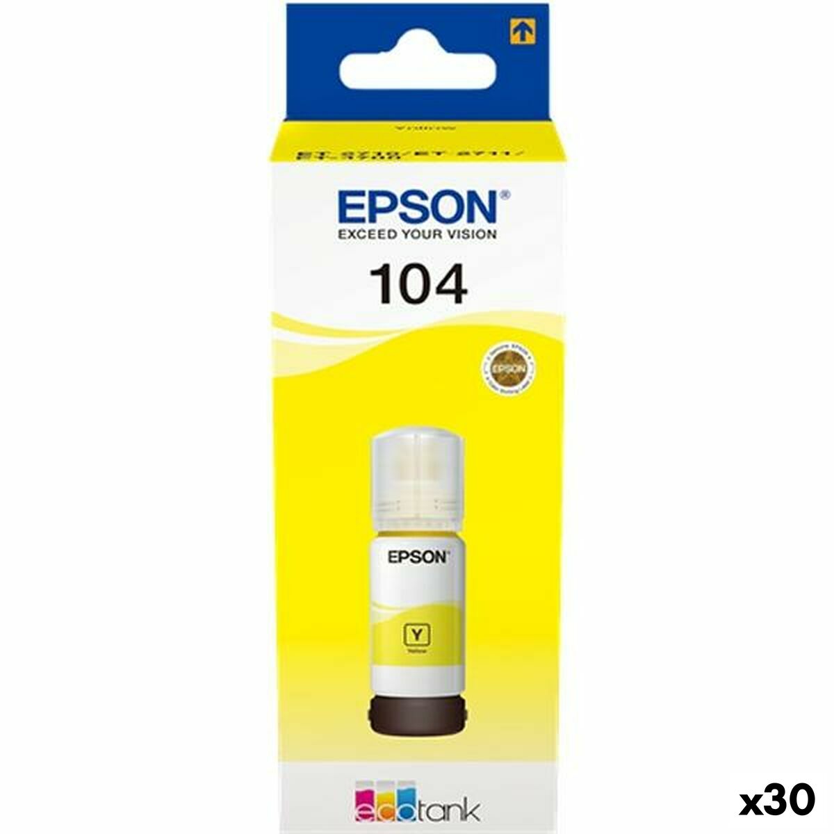 Ricarica inchiostro Epson 104 Giallo
