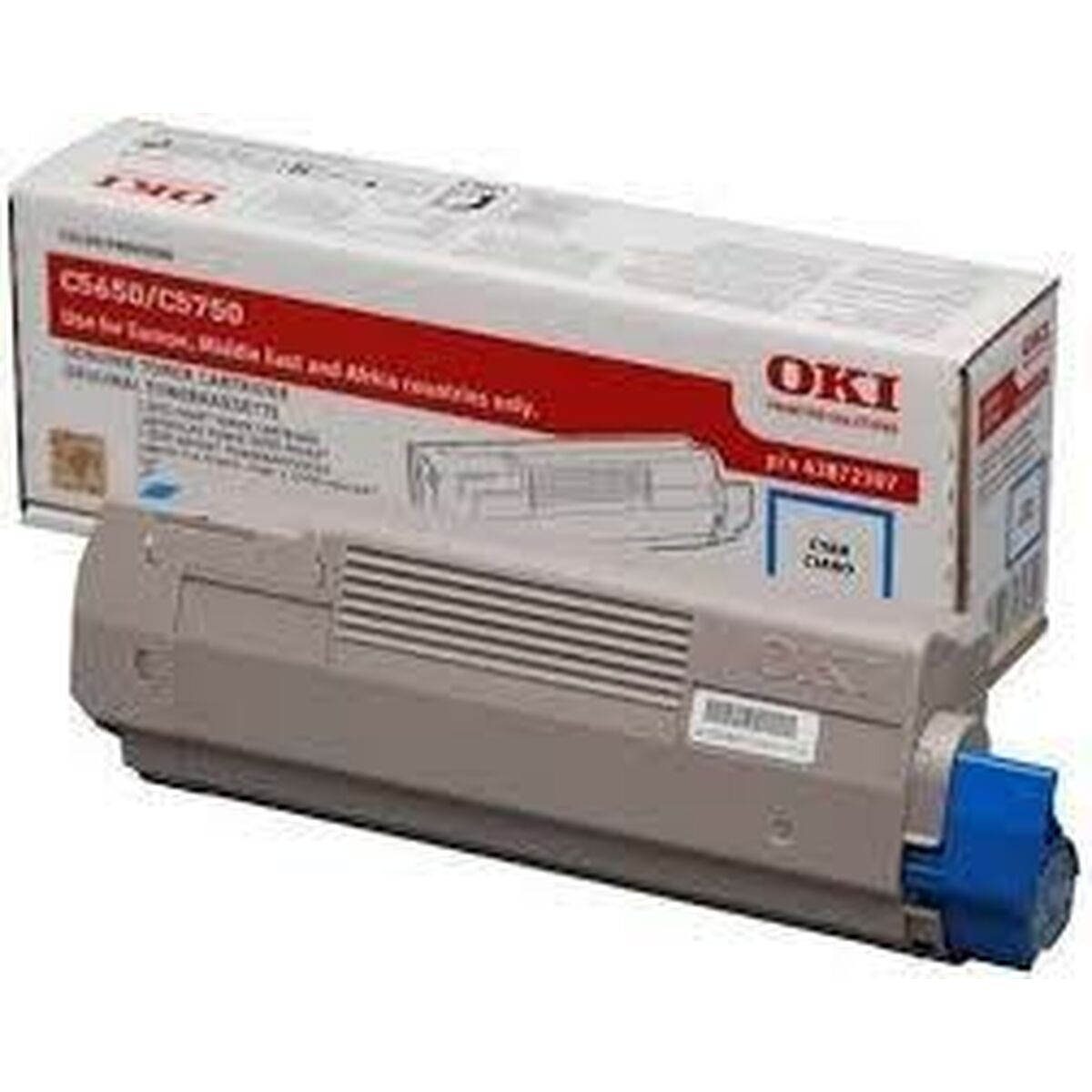 Toner OKI 43872307 Nero Ciano