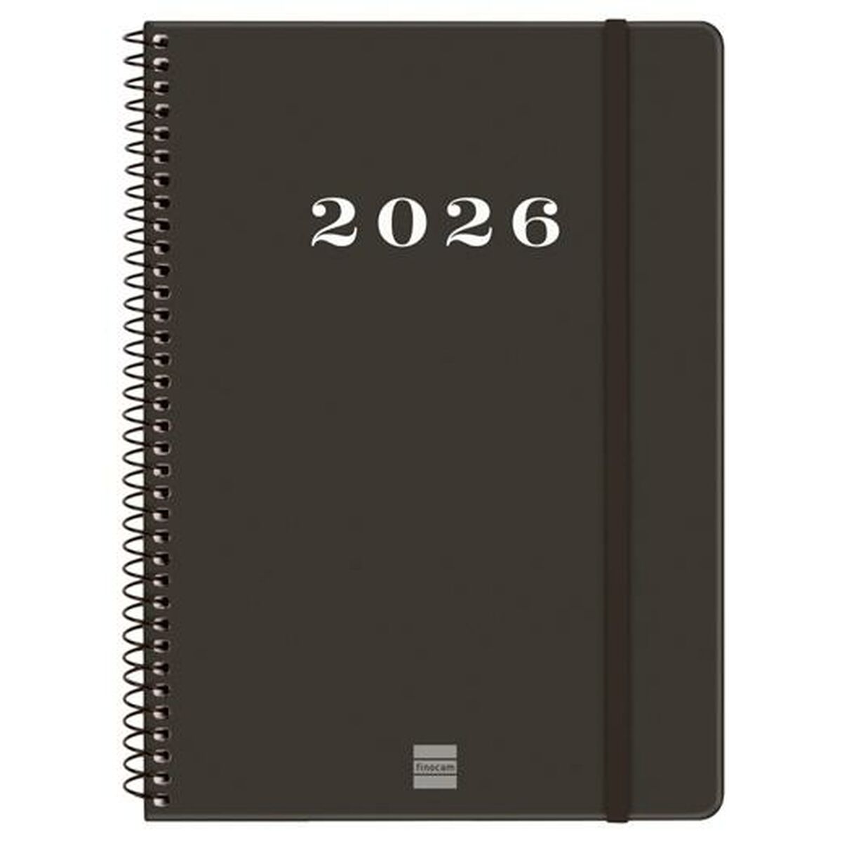 Agenda Finocam MY Nero A5 15,5 x 21,2 cm 2026