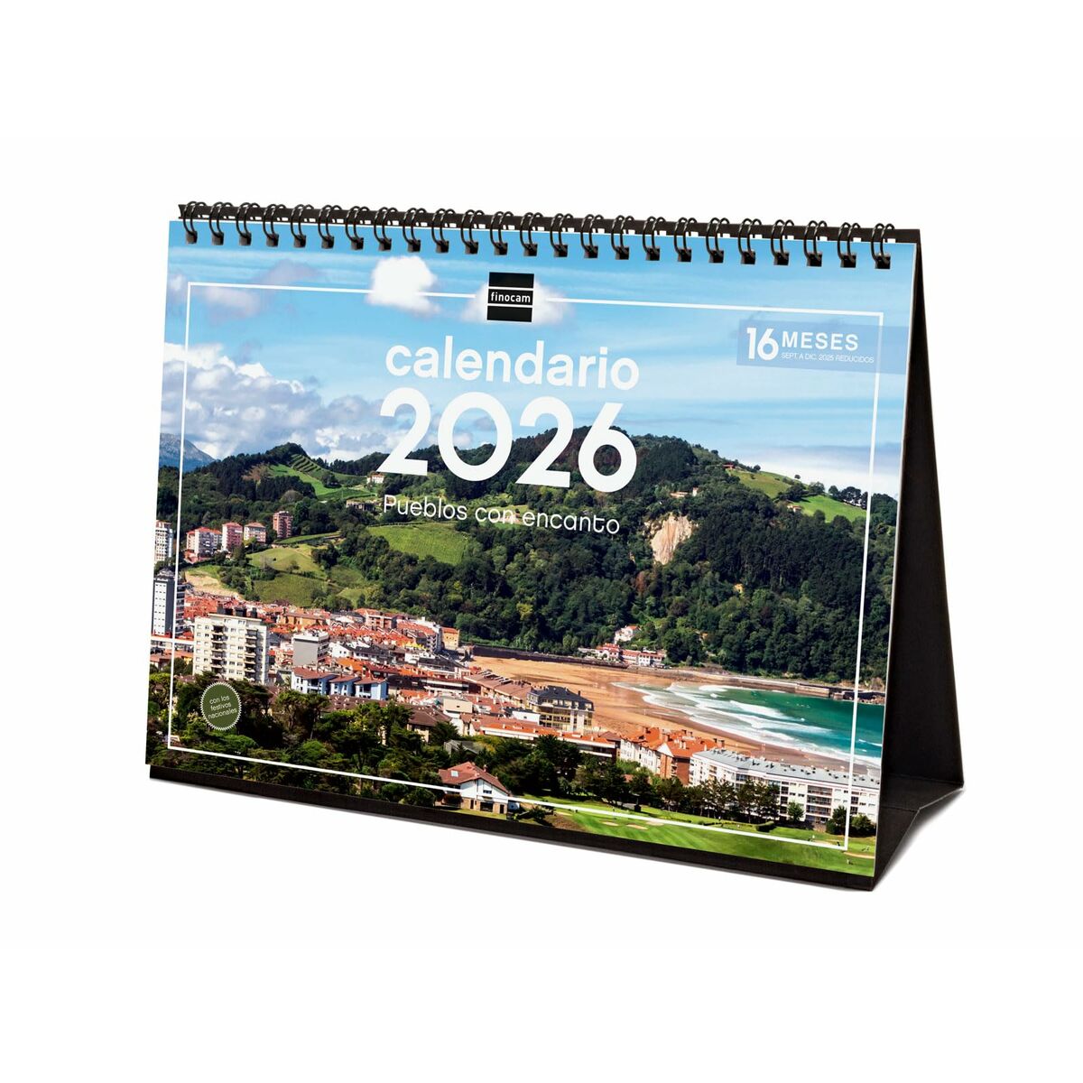 Calendario da Tavolo Finocam Multicolore Carta 21 x 15 cm