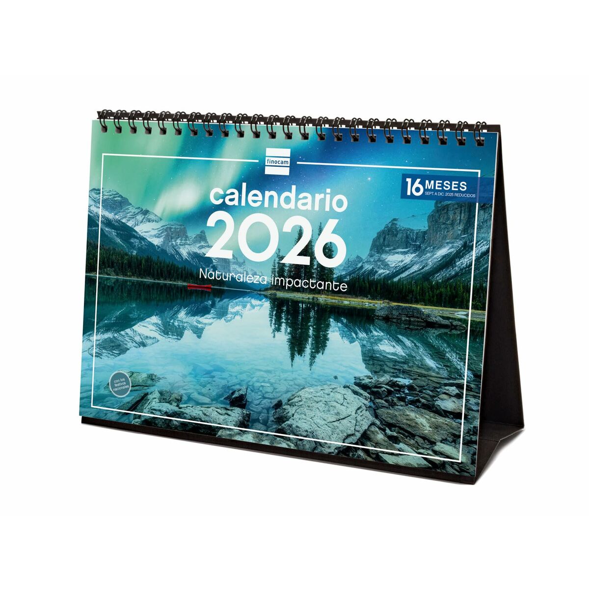 Calendario da Tavolo Finocam Multicolore Carta 21 x 15 cm