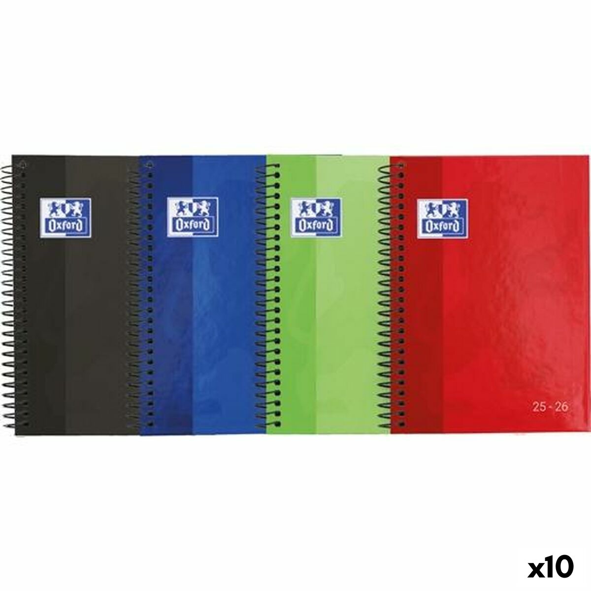 Agenda Oxford SCHOOL 1/4 15 x 21 cm 2025-2026 (10 Unità)