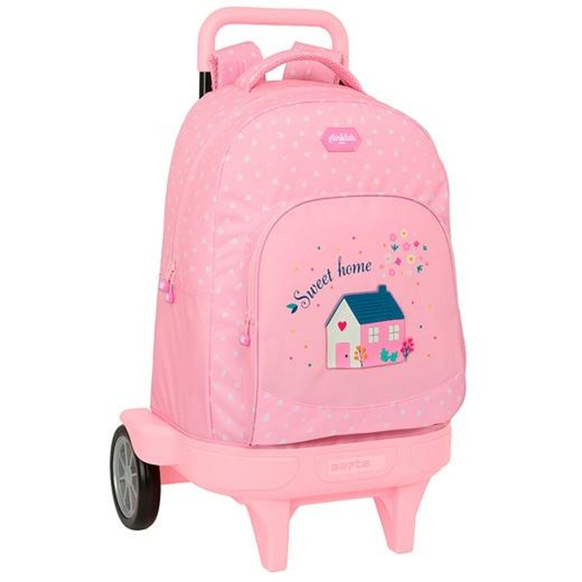 Zaino Scuola Safta Rosa 33 x 22 x 45 cm