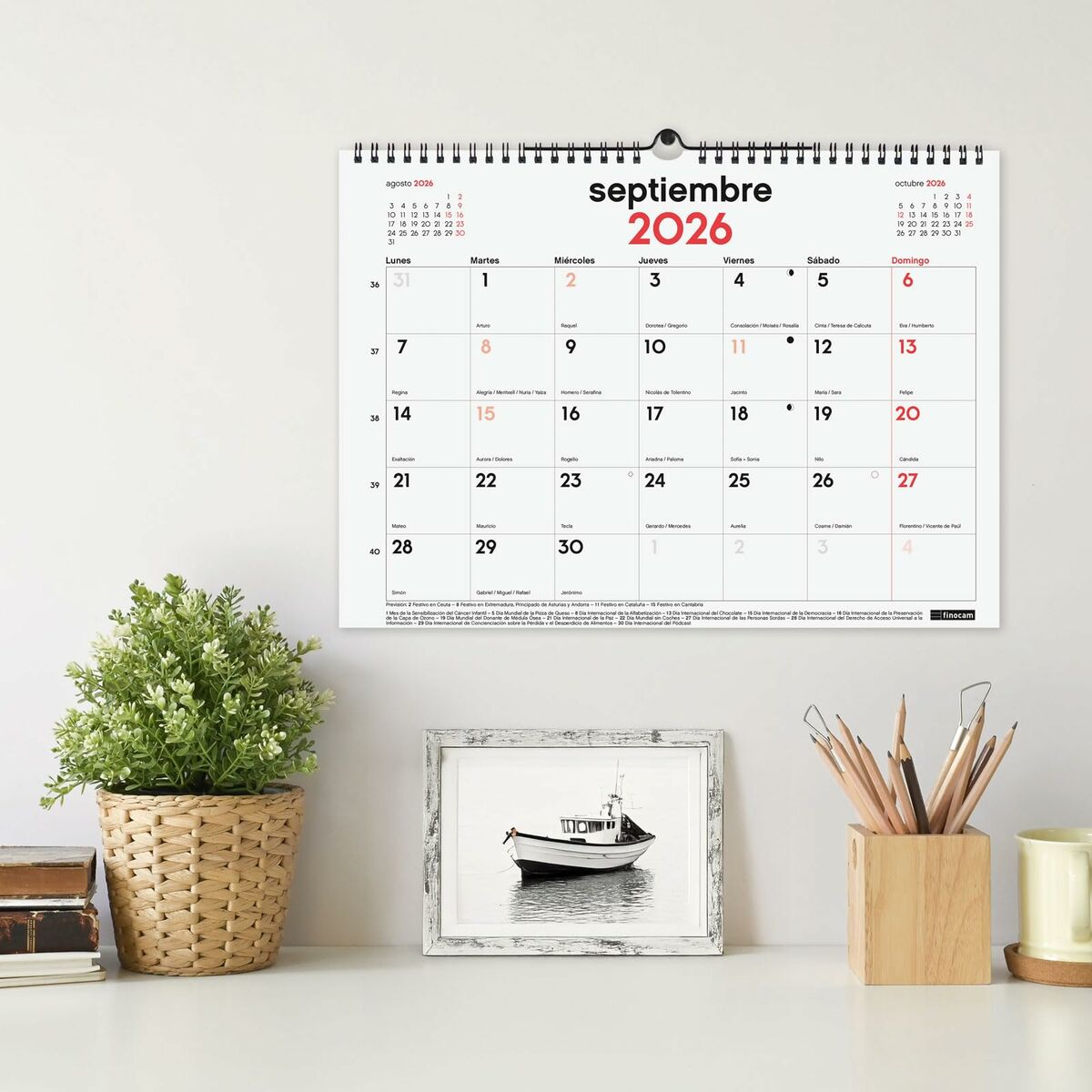 Calendario da parete Finocam - Image 3