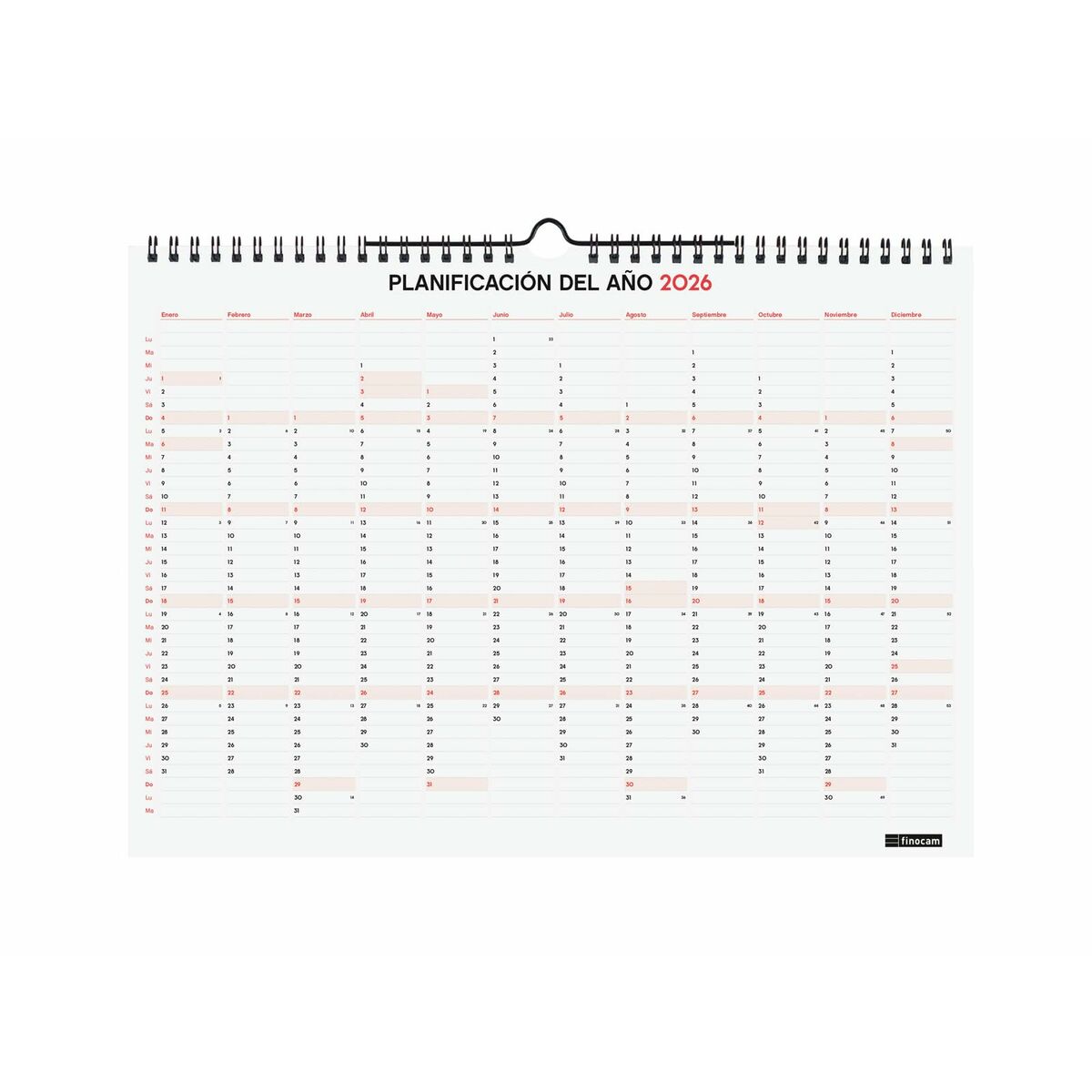 Calendario da parete Finocam - Image 4