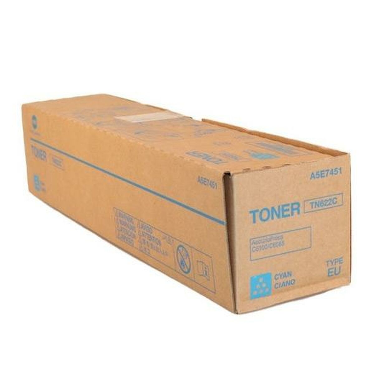Toner Originale Konica Minolta TN622C Ciano