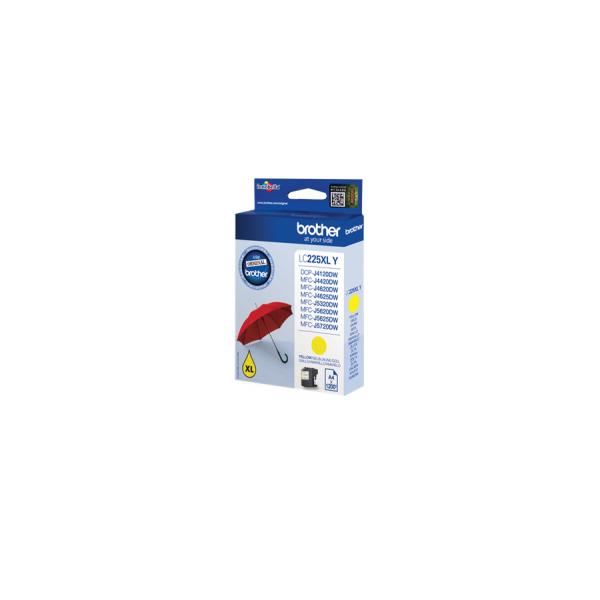 Cartuccia d'inchiostro compatibile Brother LC225XLYBP Giallo