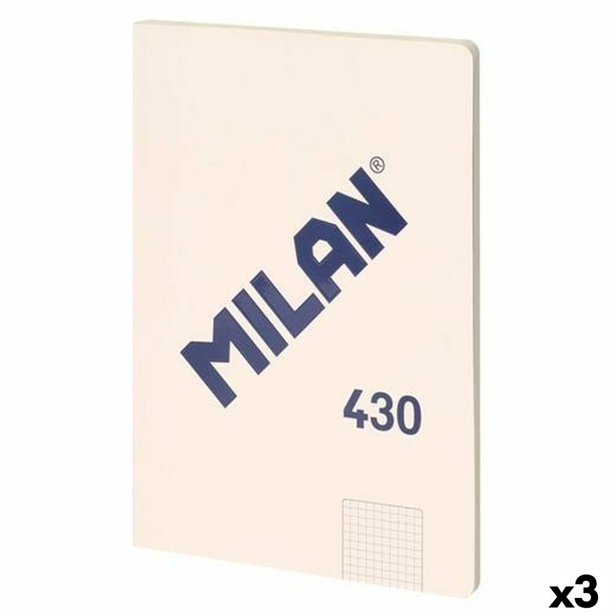 Agenda Milan SERIE 1918 Beige A4 48 Fogli (3 Unità)