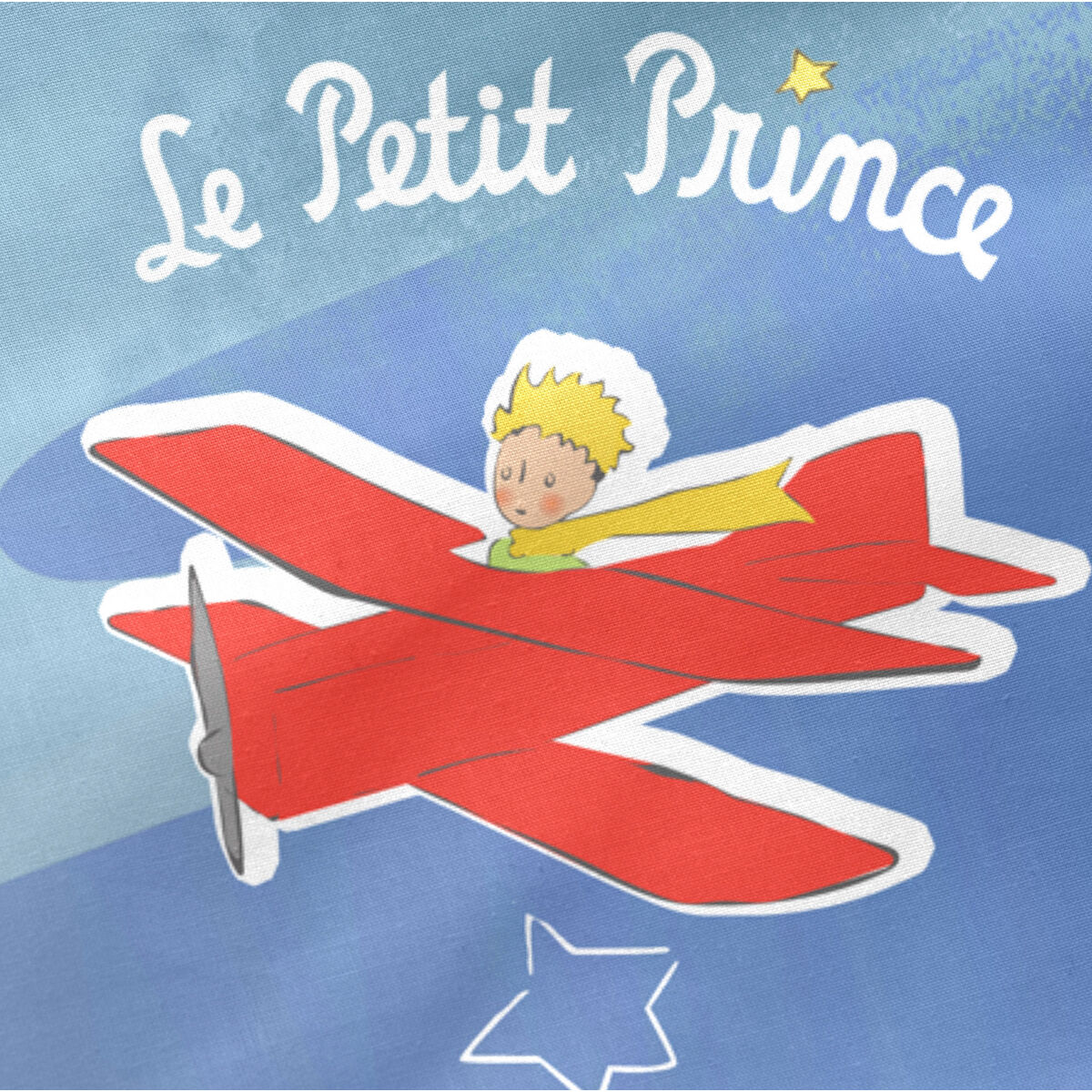 Paracolpi per culla HappyFriday Le Petit Prince Son avion Multicolore 210 x 40 cm - Image 4